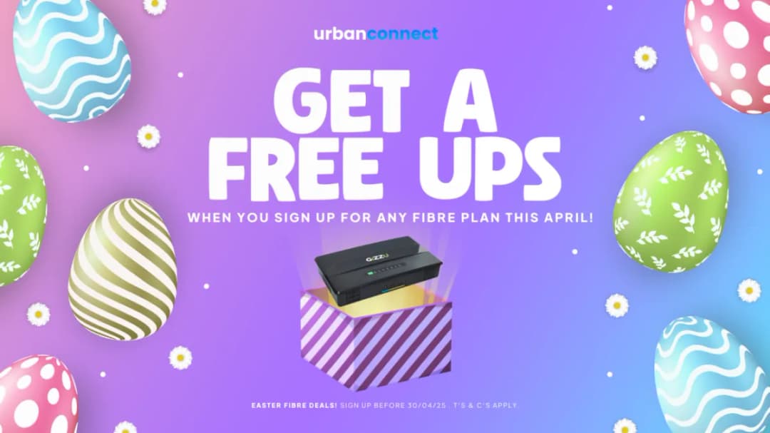 Easter Deals Are Here! Sign up & power up with a FREE UPS!